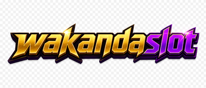 Logo wakandaslot bernuansa emas